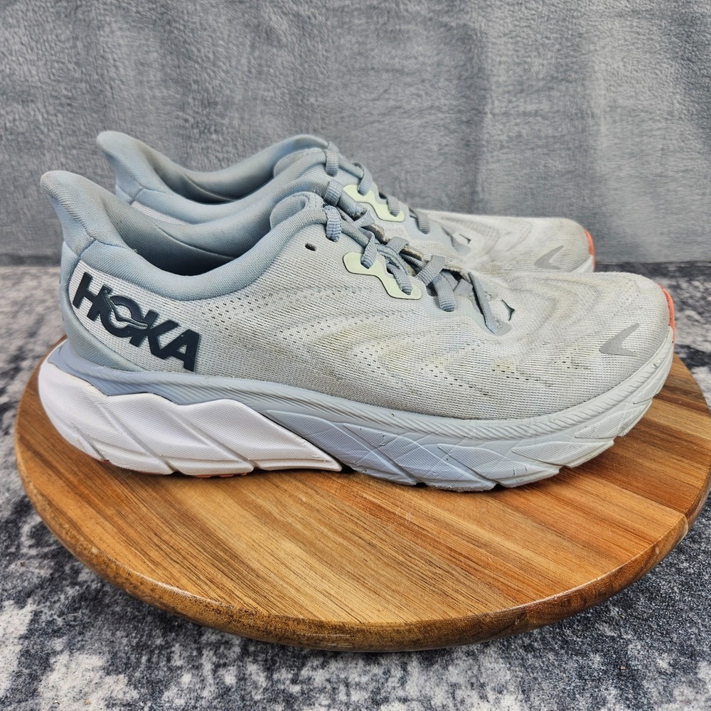 Hoka One One Arahi 6 Shoes Women Size 7.5 Blue Athletic Running Walking Sneakers
